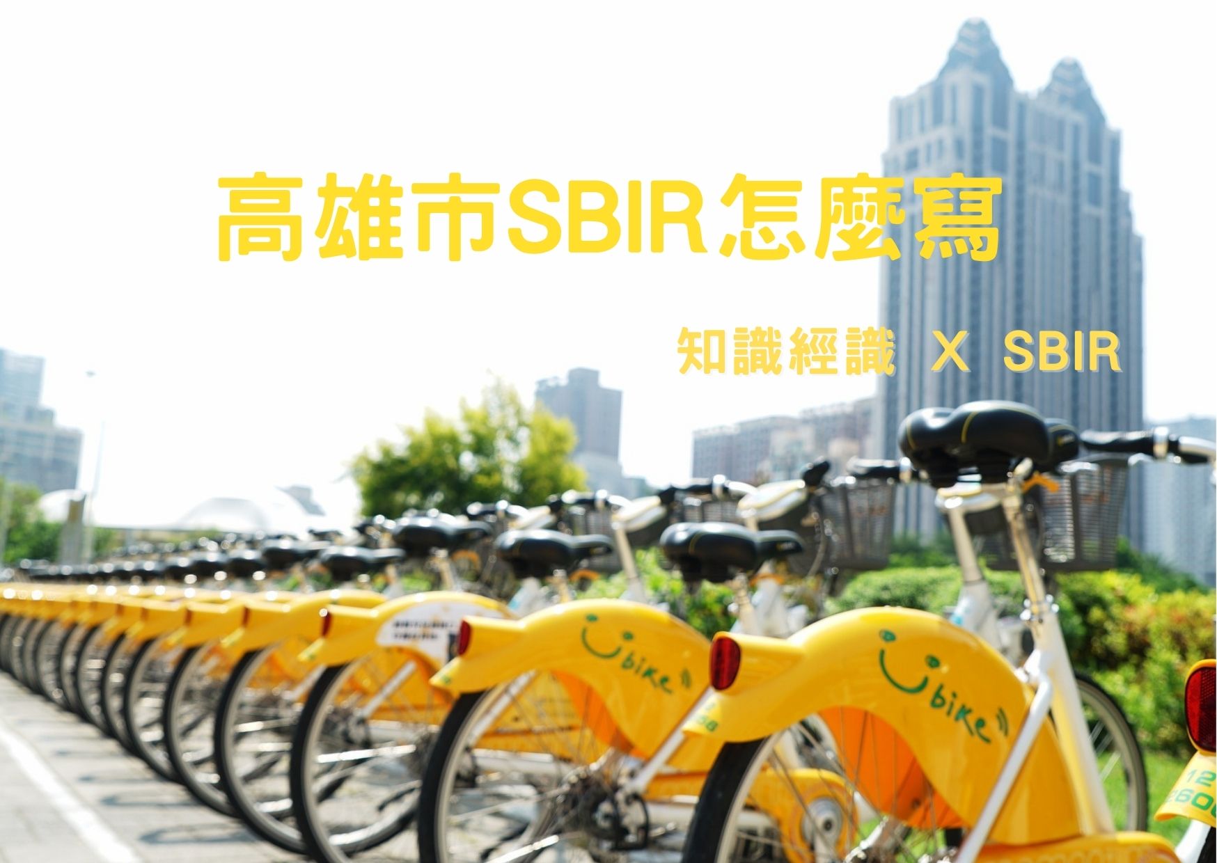 高雄市SBIR怎麼寫